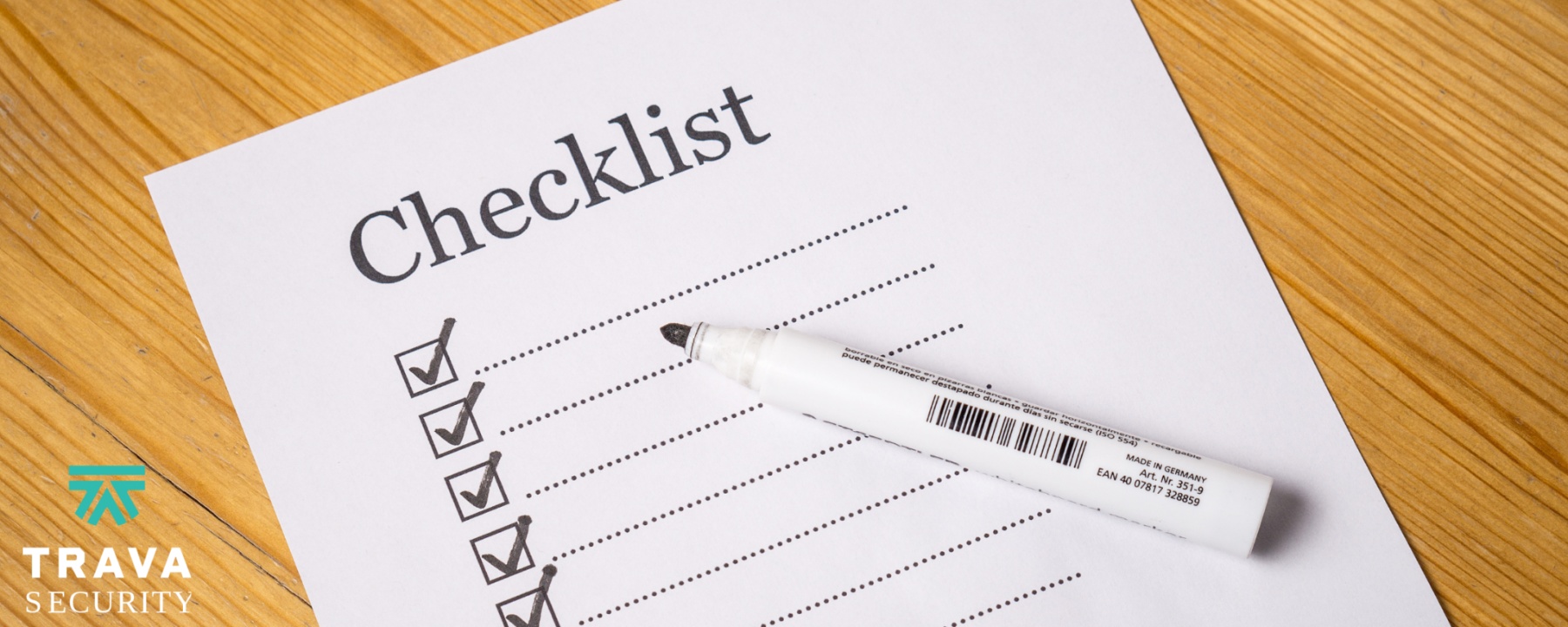 Trava Security Vendor Checklist