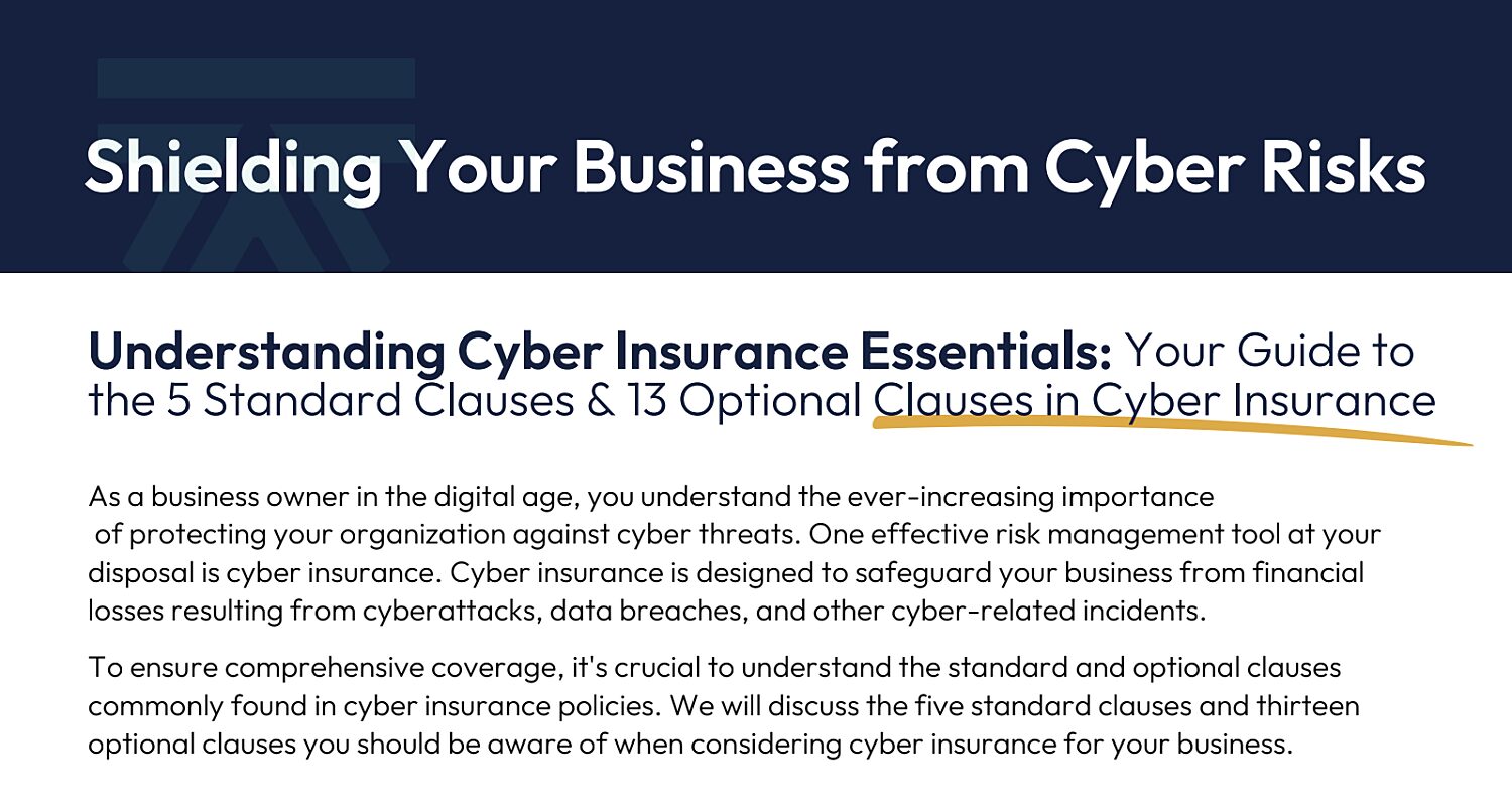 Shielding Your Business from Cyber Risks.