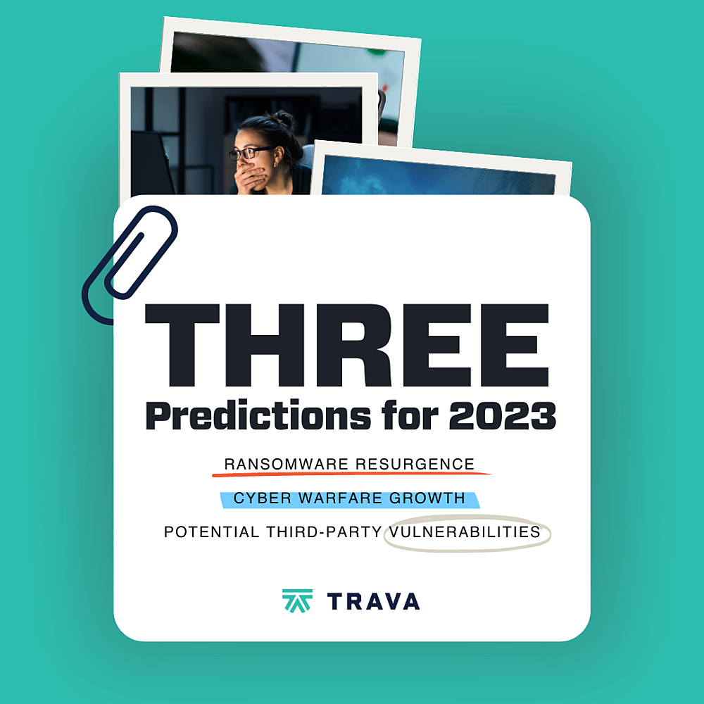 Three Predictions for 2023 (Cyber Security)