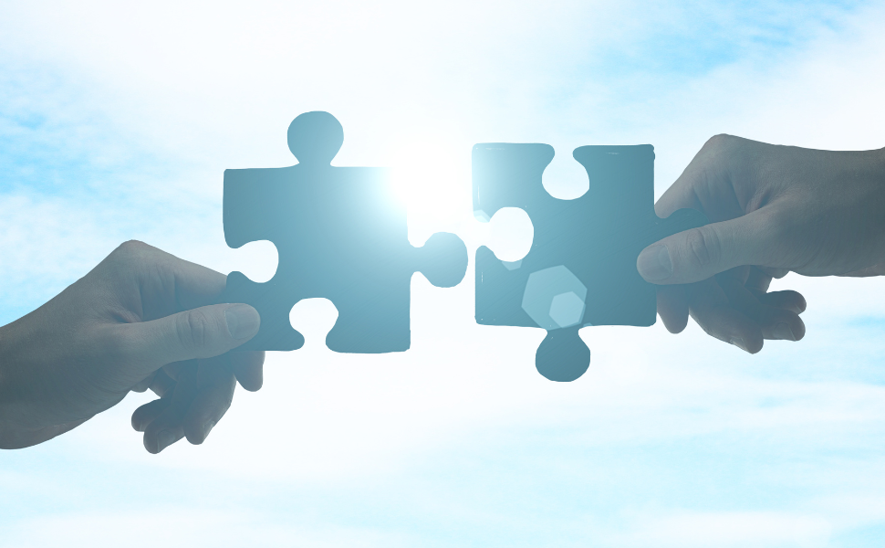 puzzle piece showing partnership